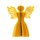 Baumschmuck Engel Seraphim 8cm altgold-gold, Papier