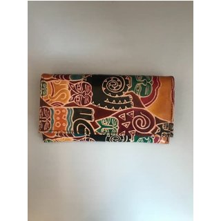 Brieftasche lang FELINE Ziegenleder_Katze gro&szlig;