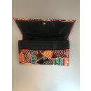 Brieftasche lang FELINE Ziegenleder_Katze gro&szlig;