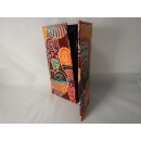 Brieftasche 19x10cm FELINE, Ziegenleder_Katze gro&szlig;