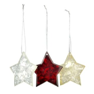 Anh&auml;nger STERN - rot