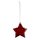 Anh&auml;nger STERN - rot