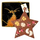 Stern mit Himbeerfullung