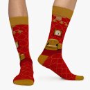 Socken The Intellectual Red