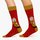 Socken The Intellectual Red