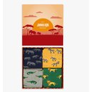Socken Geschenksbox - Safari