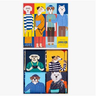 Socken Geschenksbox - Dog Days