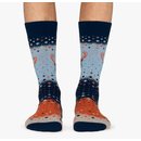 Wintersocken - Winter Deer blau 41-46