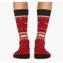 Wintersocken - Winter Fox rot