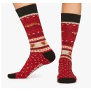 Wintersocken - Winter Fox rot