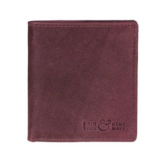 Borse Vintage-POCKET pflaume 10x9,5cm, Rindsleder