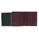 Borse Vintage-POCKET pflaume 10x9,5cm, Rindsleder