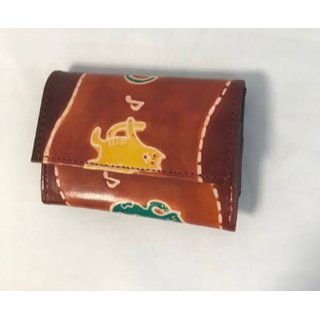 B&ouml;rse 9,5x7cm FELINE Ziegenleder