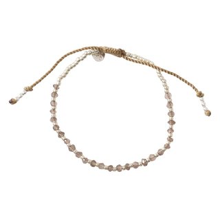 Beautiful Rauchquarz Silber Armband