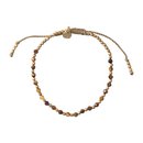 Beautiful Tigerauge Gold Armband 