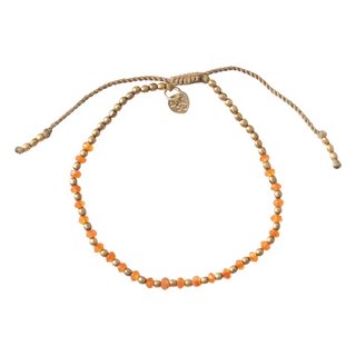 Beautiful Karneol Gold Armband