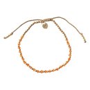 Beautiful Karneol Gold Armband