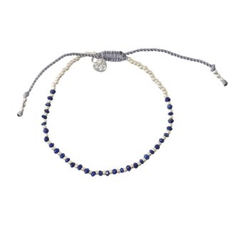 Beautiful Lapislazuli Silber Armband 