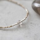 Iris Rauchquarz Silber Armband 