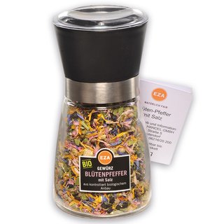 BL&Uuml;TEN-PFEFFER M&Uuml;HLE 80g kbA Pfeffer, Gew&uuml;rzbl&uuml;ten u.Salz