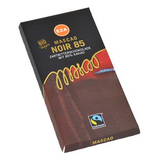 BIO-Schoko Mascao Noir 85% 100g