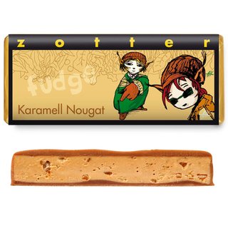 Karamell Nougat in &amp; out
