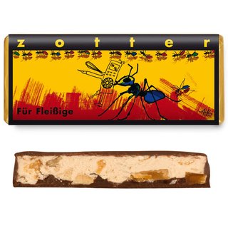Zotter Schokolade, F&uuml;r Flei&szlig;ige