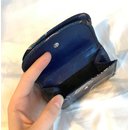 Geldtasche ANELLI BLU aus Ziegenleder