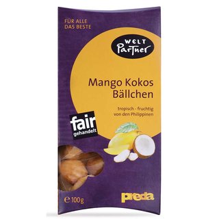 Mango-Kokos-B&auml;llchen 100g