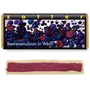 Zotter Schokolade Beerenmulsion in Wei&szlig;