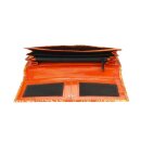 B&ouml;rse Leder Brieftasche lang, Ziegenleder