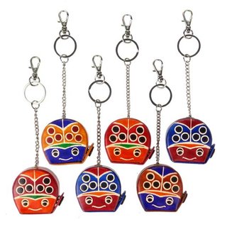 Schl&uuml;sselanh&auml;nger MARIENK&Auml;FER aus Ziegenleder