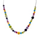 Tagua-Halskette SMARTY Regenbogen