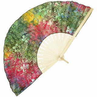 F&auml;cher L, Bambus-Baumwolle in Beutel