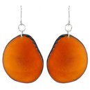 Tagua-Ohrh&auml;nger OVAL orange