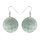 Ohrhanger DISC, silberfarben, Capiz