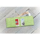 Paprcuts-Geldb&ouml;rse DREIECKE Gr&uuml;n