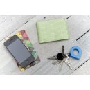 Paprcuts-Geldb&ouml;rse DREIECKE Gr&uuml;n