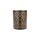 Windlicht ORIENTAL STAR Schwarz-Gold