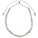 Halskette Tagua SMARTY Perlgrau