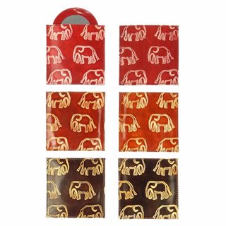 Handspiegel im Etui ELEFANT Ziegenleder_hellbraun