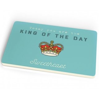 Fr&uuml;hst&uuml;cksbrettchen- King of the day