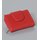 GELDTASCHE dunkelrot, Rindsleder 9x13cm