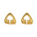 Ohrstecker ANGULO, Legierung vergoldet