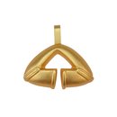 Anh&auml;nger ANGULO, Legierung vergoldet
