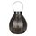 Laterne CALABASH 29cm schwarz-gold