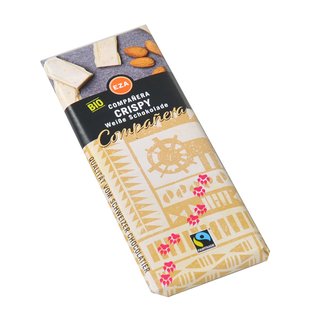 BIO COMPANERA Crispy 50g, Wei&szlig;e Schokolade