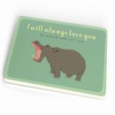 Fr&uuml;hst&uuml;cksbrettchen- Always Love Hippo