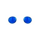 Ohrstecker MINI blau, Capiz