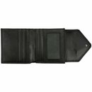 Brieftasche ENVELOPE My ECOfriend tiefschwarz, Rindsleder